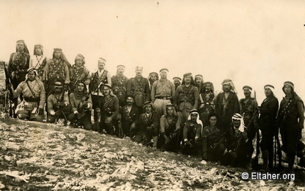 1947 - Palestinian Fighters with Kaoukji